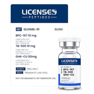 BPC157, TB500, GHK-Cu (Glow Blend) 70mg for Sale