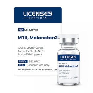 Buy MTII Melanotan 2 10mg for Research - Licensed Peptides