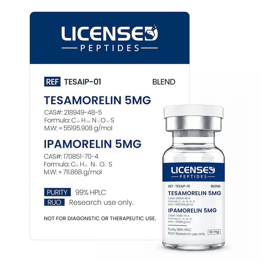 Buy Tesamorelin Ipamorelin 10mg Blend | Research Peptide